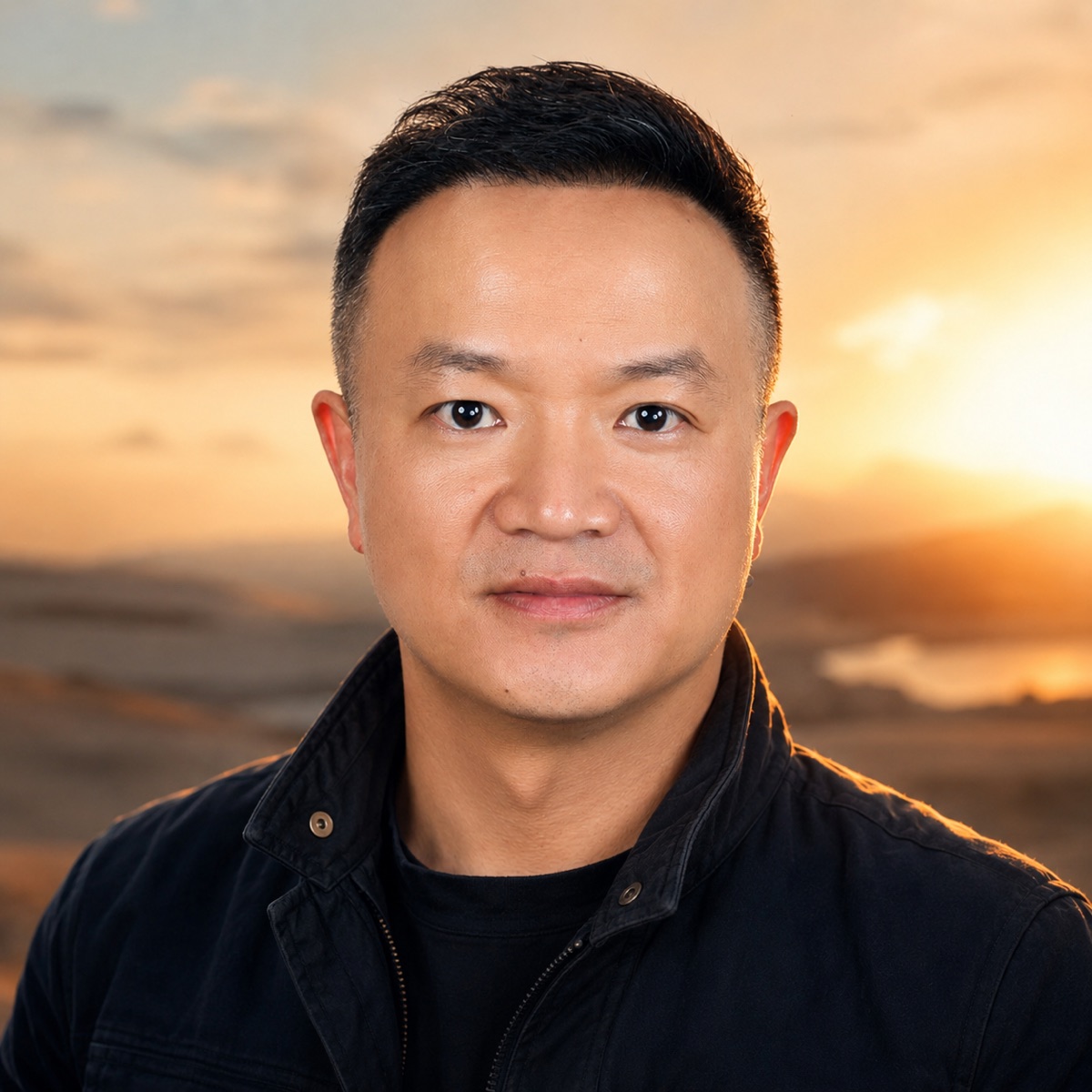 Portrait of James TJ Lee, also known as Li Tiejun